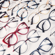 full frame shot of glasses in store