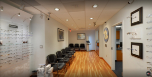 Interior view of Visionary Eye Doctors office in Washington DC