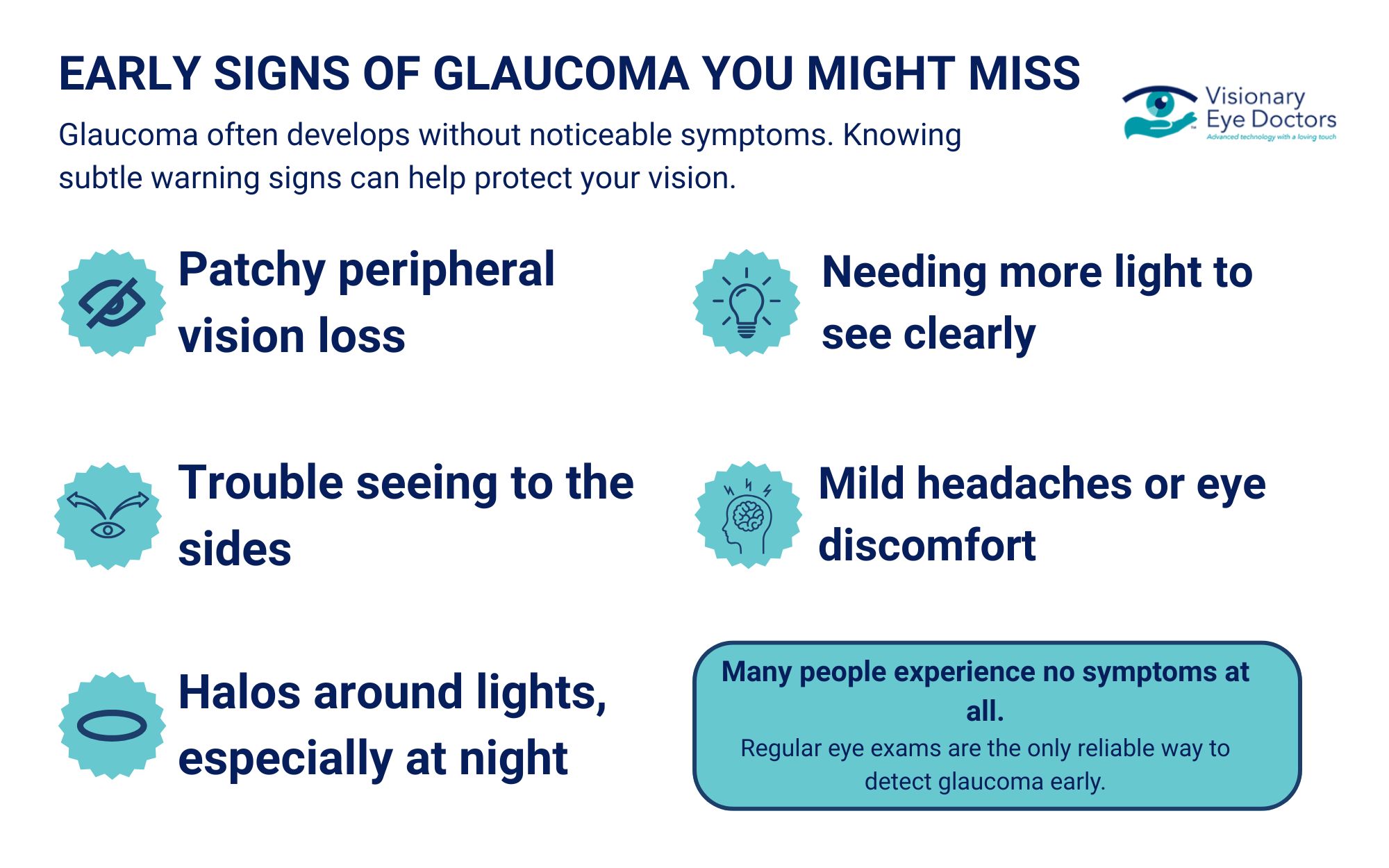 Infographic: Early signs of glaucoma you might miss