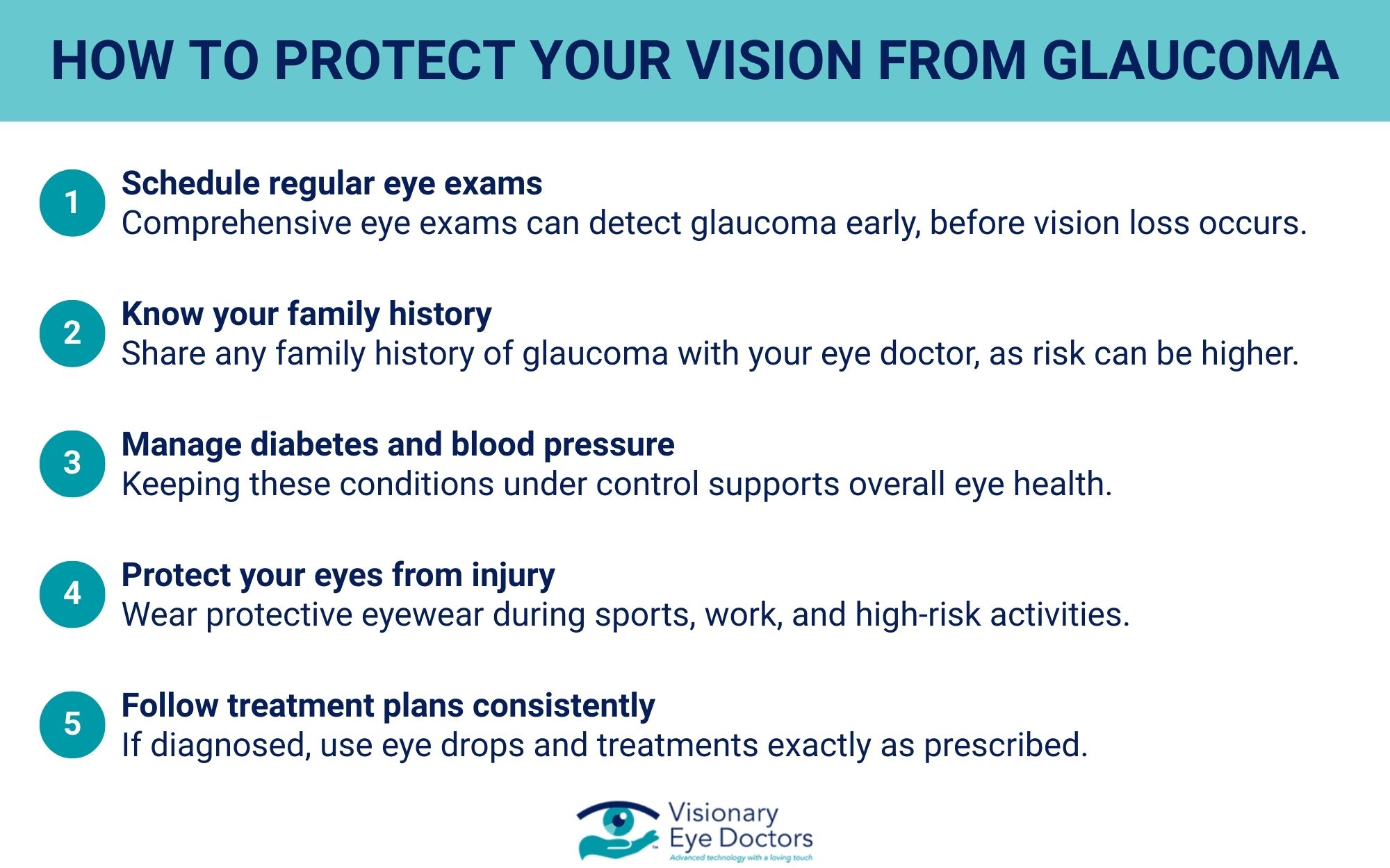 Infographic: How to protect your vision from glaucoma
